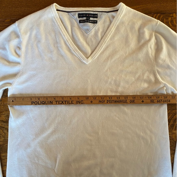 Tommy Hilfiger fashion sweater year 2000 cream white - Picture 2 of 4